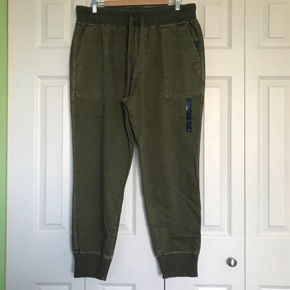 NWT Lucky Brand Capulet Olive Joggers - Picture 9 of 13